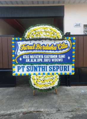 Papan Bunga Duka di Hatonduhan
