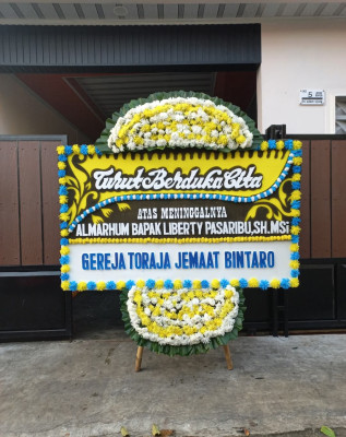 Papan Bunga Duka di Hatonduhan